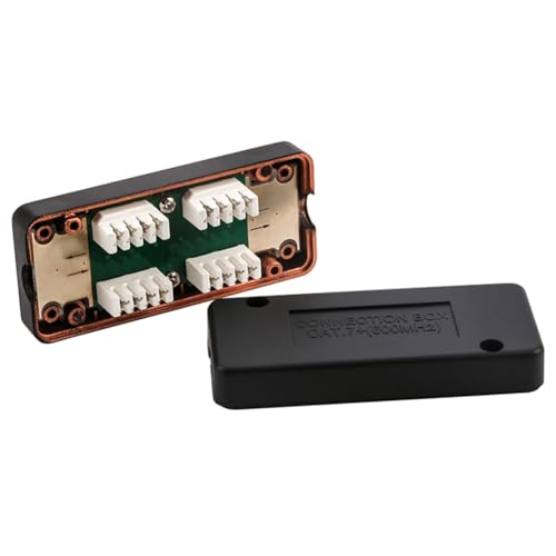 Heilanole CAT7 RJ45 Anschlussdose Netzwerkadapter 600MHz Ethernet LAN Kabel LSA Anschlussadapter RJ45 Verlängerungsdose Heilanole CAT7 RJ45 Anschlussdose Netzwerkadapter 600MHz Ethernet LAN Kabel LSA Anschlussadapter RJ45 Verlängerungsdose von Heilanole