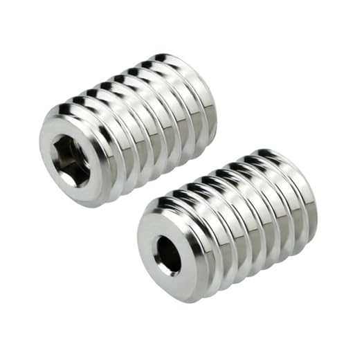 Heilanole High Flow CHT-Düse Kupferanschluss für V6 Volcano Hotend, Kompatibel mit Volcano Heater Block und V6 Düse, 2 Stück von Heilanole