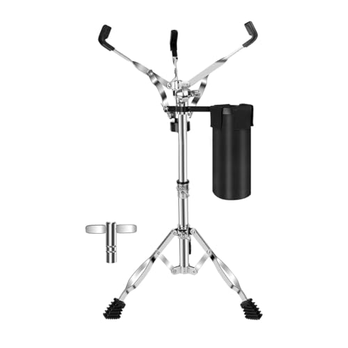 Heilanole Snare-Drum-Ständer mit Drumstick-Halter, Drum-Pad-Ständer, Höhenverstellbar für Steel Tongue Drum/Dumb Drum/Snare Drum Heilanole Snare-Drum-Ständer mit Drumstick-Halter, Drum-Pad-Ständer, Höhenverstellbar für Steel Tongue Drum/Dumb Drum/Snare Drum von Heilanole