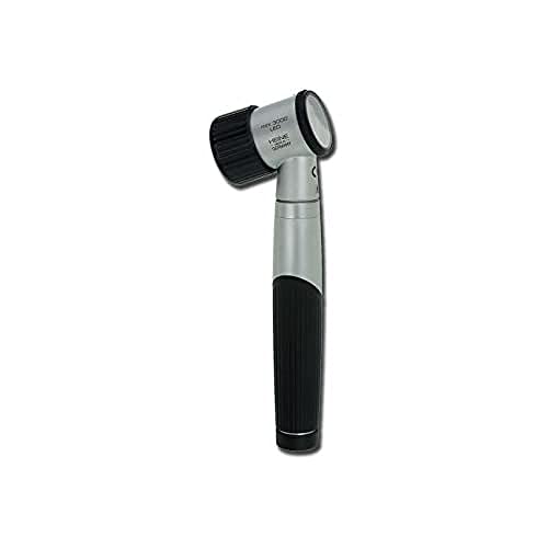 Heine mini3000 LED Dermatoskop auf Batteriegriff, mit Skala von Heine