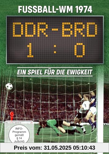 Fußball-WM 1974 - DDR:BRD 1:0 von Heiner Paulitschek