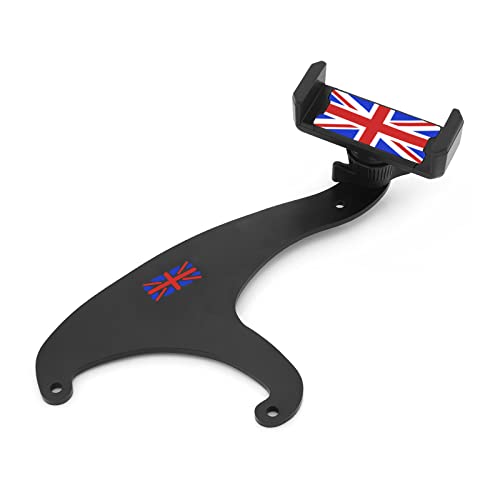 Heinmo Union Jack Auto Handyhalterung Ständer Kit für Cooper F54 F55 F56 F57 F60 Clubman Hatchback Rot 2014-2020 von Heinmo