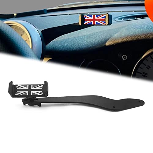 Heinmo Auto 360 Grad Handyhalter Handyhalterung Getränkehalter Satnd Ständer Cradle für Cooper Clubman Countryman R55 R56 R60 R61 F54 F55 F56 F60 (R50 R52 R53 Grey) von Heinmo