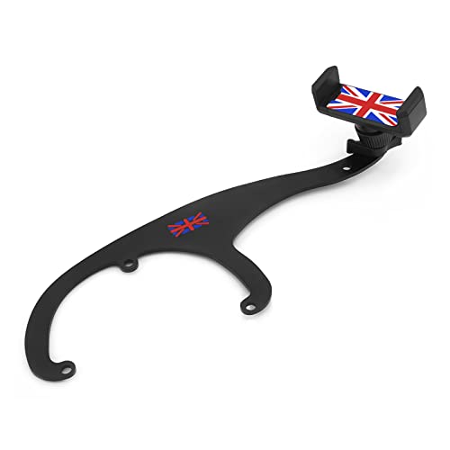 Heinmo 360° drehbarer Handyhalter GPS-Becherhalterung mit Autohalterung für MN Cooper Clubman Countryman Paceman Hatchback R55 R56 R57 R58 R59 2006-2015 Smartphone-Stützkorb von Heinmo