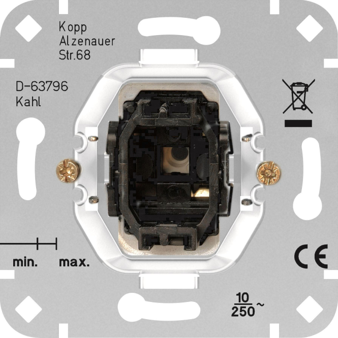 KOPP UP Taster 5044.0000.1 1 Wechsler KOPP UP Taster 5044.0000.1 1 Wechsler von Heinrich Kopp GmbH