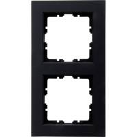 Kopp HK07-Abdeckrahmen 2-fach 402650007 Farbe:schwarz matt Kopp HK07-Abdeckrahmen 2-fach 402650007 Farbe:schwarz matt von Heinrich Kopp GmbH