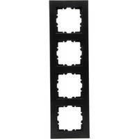 Kopp HK07-Abdeckrahmen 4-fach 402850003 Farbe:schwarz matt Kopp HK07-Abdeckrahmen 4-fach 402850003 Farbe:schwarz matt von Heinrich Kopp GmbH