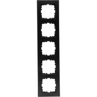 Kopp HK07-Abdeckrahmen 5-fach 402950006 Farbe:schwarz matt Kopp HK07-Abdeckrahmen 5-fach 402950006 Farbe:schwarz matt von Heinrich Kopp GmbH