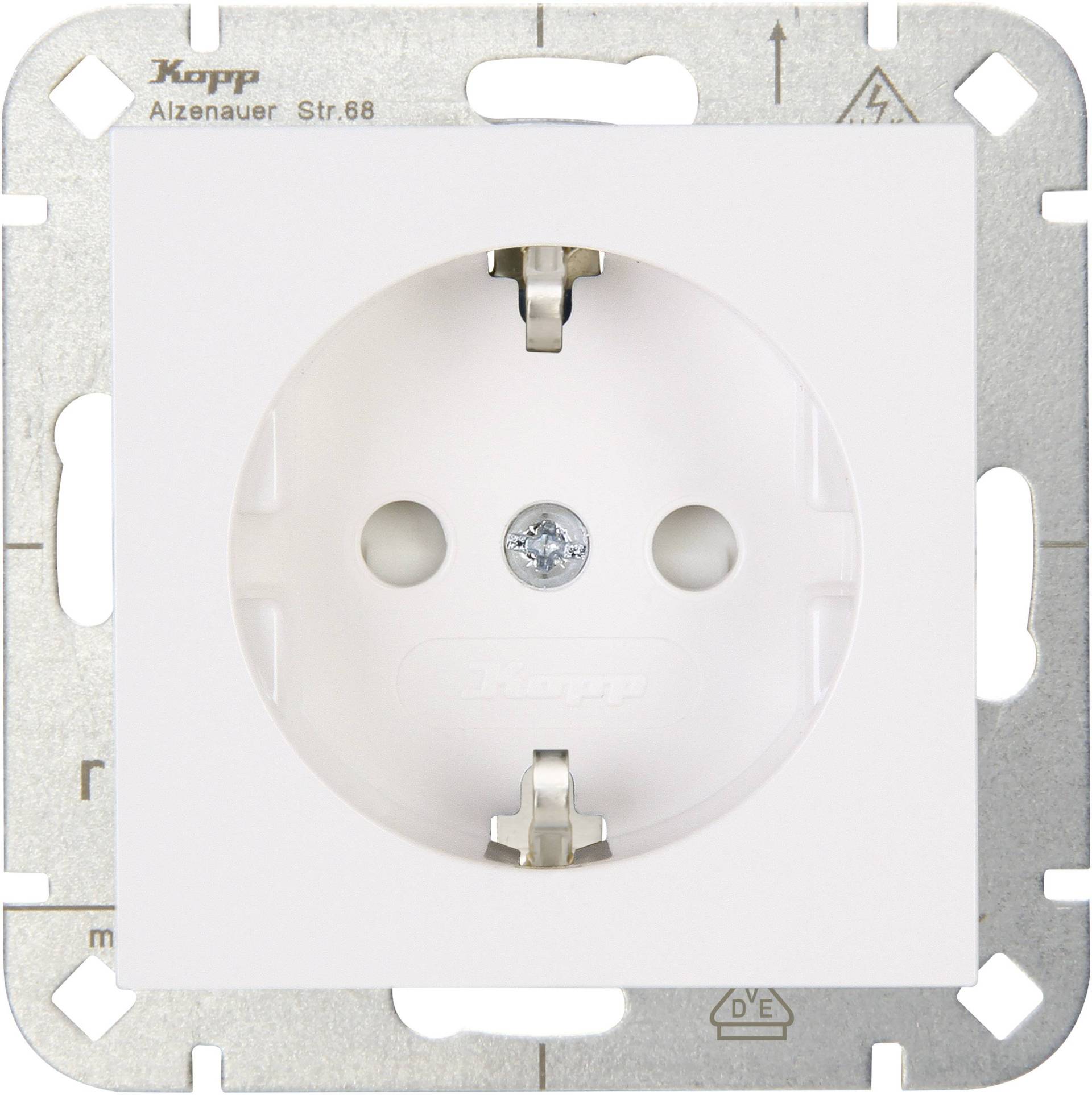 Kopp HK07 Schutzkontakt 940029009 Steckdose mit erh. Ber.-sch. reinweiß Kopp HK07 Schutzkontakt 940029009 Steckdose mit erh. Ber.-sch. reinweiß von Heinrich Kopp GmbH