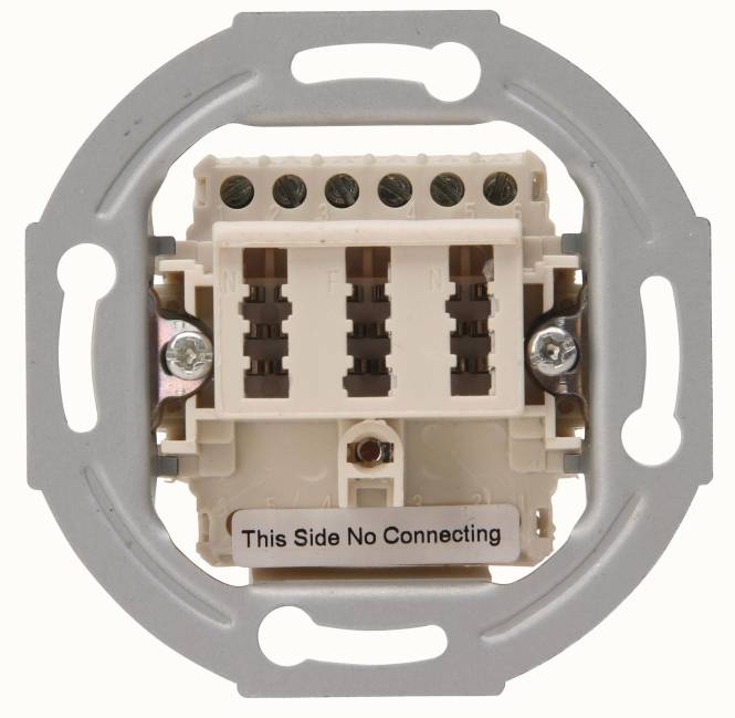 Kopp TAE-Telefonanschlussdose 33369392 UP 3x6p NFN-Cod. weiß Kopp TAE-Telefonanschlussdose 33369392 UP 3x6p NFN-Cod. weiß von Heinrich Kopp GmbH
