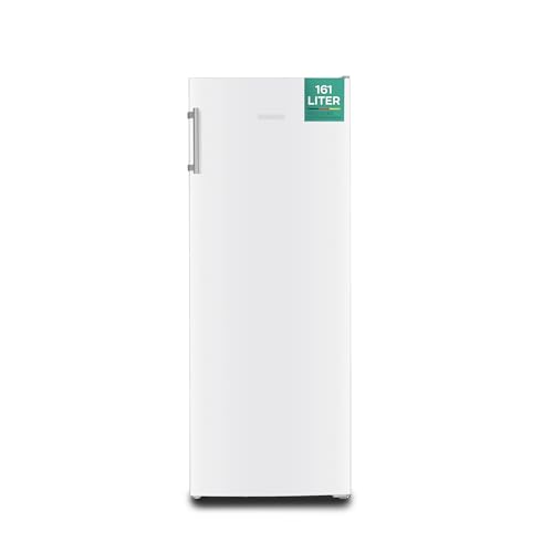 HEINRICHS Gefrierschrank 161L Volumen, Freezer, No-Frost Schutz, 3x Gefrierschubladen, 2x Schubfächer, LED-Display, wechselbarer Türanschlag, Alarmfunktion, Temperatur: -14°C~-22°C, Heinrich´s (weiß) HEINRICHS Gefrierschrank 161L Volumen, Freezer, No-Frost Schutz, 3x Gefrierschubladen, 2x Schubfächer, LED-Display, wechselbarer Türanschlag, Alarmfunktion, Temperatur: -14°C~-22°C, Heinrich´s (weiß) von Heinrich´s