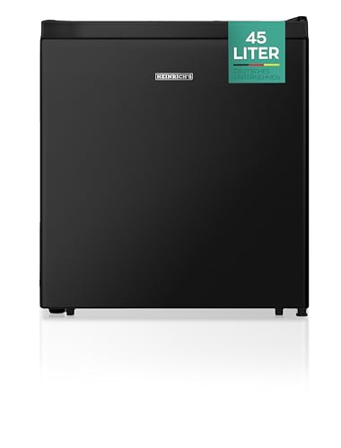 HEINRICHS Getränkekühlschrank 45L klein kompakt leise: 39db mit Kühlfach Mini-Bar; Tisch-Kühlschrank; Mini Kühlschrank mit separatem Kühlfach; geeignet für Büro Camping Garten Outdoor (Schwarz) HEINRICHS Getränkekühlschrank 45L klein kompakt leise: 39db mit Kühlfach Mini-Bar; Tisch-Kühlschrank; Mini Kühlschrank mit separatem Kühlfach; geeignet für Büro Camping Garten Outdoor (Schwarz) von Heinrich´s