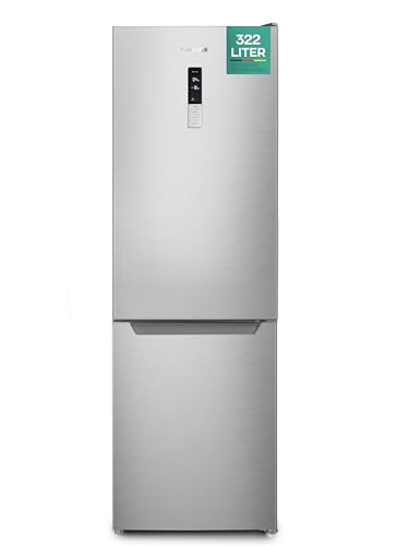 HEINRICHS Kühlgefrierkombination mit 322L Gesamtvolumen, 226L Kühlvolumen, 96L Gefriervolumen, Total NO-FROST, LED Beleuchtung,Türanschlag wechselbar, leise 35dB, große Tiefkühlboxen, Heinrich´s(inox) HEINRICHS Kühlgefrierkombination mit 322L Gesamtvolumen, 226L Kühlvolumen, 96L Gefriervolumen, Total NO-FROST, LED Beleuchtung,Türanschlag wechselbar, leise 35dB, große Tiefkühlboxen, Heinrich´s(inox) von Heinrich´s