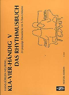 Heinrichshofen Verlag KLAVIERHAENDIG 5 - DAS RHYTHMUSBUCH - arrangiert für Klavier 4händig [Noten/Sheetmusic] Komponist : NEURING HANS Juergen von Heinrichshofen Verlag