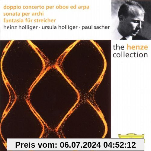 Hans Werner Henze - Sonata per archi / Doppio concerto per oboe, arpa ed archi / Fantasia für Streicher von Heinz Holliger