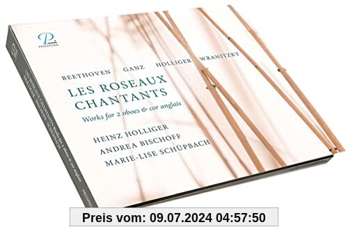Les Roseaux Chantants - Werke für 2 Oboen und Englischhorn von Heinz Holliger