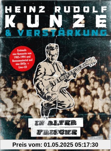 Heinz Rudolf Kunze & Verstärkung - In alter Frische (4 DVDs + 1 CD) von Kunze, Heinz Rudolf