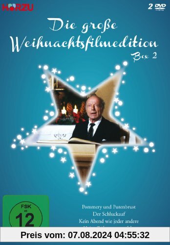 Die große Weihnachtsfilmedition Box 2: Pommery und Putenbrust / Der Schluckauf / Kein Abend wie jeder andere / ... Geschichten von Felix Timmermanns [2 DVDs] von Heinz Rühmann