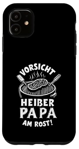 Heißer Papa Grillen Vatertag Spruch Für Männer Humor Familie Hülle für iPhone 11 Heißer Papa Grillen Vatertag Spruch Für Männer Humor Familie Hülle für iPhone 11 von Heißer Papa Grillen Vatertag Geschenk Familie