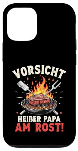 Heißer Papa Grillen Vatertag Spruch Für Männer Humor Familie Hülle für iPhone 12/12 Pro von Heißer Papa Grillen Vatertag Geschenk Familie