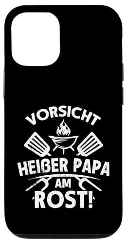 Heißer Papa Grillen Vatertag Spruch Für Männer Humor Familie Hülle für iPhone 12/12 Pro von Heißer Papa Grillen Vatertag Geschenk Familie