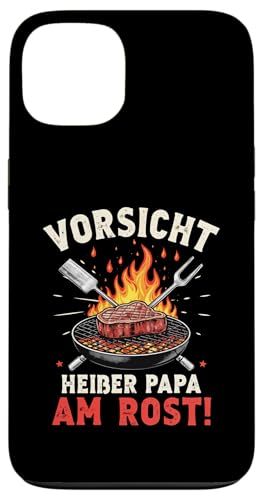 Heißer Papa Grillen Vatertag Spruch Für Männer Humor Familie Hülle für iPhone 13 von Heißer Papa Grillen Vatertag Geschenk Familie