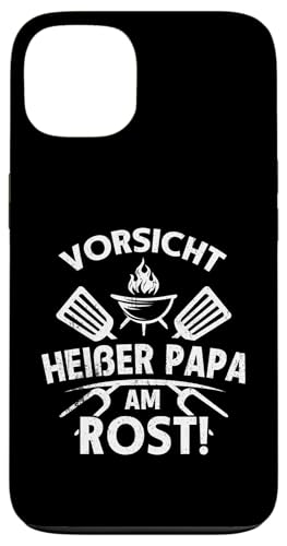Heißer Papa Grillen Vatertag Spruch Für Männer Humor Familie Hülle für iPhone 13 von Heißer Papa Grillen Vatertag Geschenk Familie