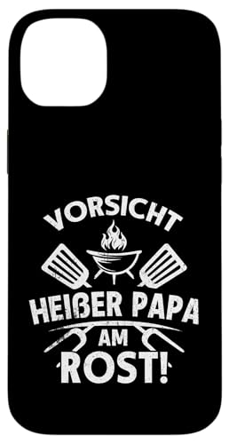 Heißer Papa Grillen Vatertag Spruch Für Männer Humor Familie Hülle für iPhone 14 Plus von Heißer Papa Grillen Vatertag Geschenk Familie