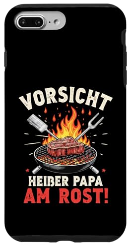 Heißer Papa Grillen Vatertag Spruch Für Männer Humor Familie Hülle für iPhone 7 Plus/8 Plus von Heißer Papa Grillen Vatertag Geschenk Familie