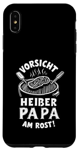 Heißer Papa Grillen Vatertag Spruch Für Männer Humor Familie Hülle für iPhone XS Max von Heißer Papa Grillen Vatertag Geschenk Familie