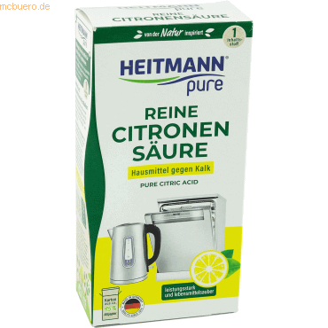 Heitmann Citronensäure 1008223 Pulver 350g Heitmann Citronensäure 1008223 Pulver 350g von Heitmann