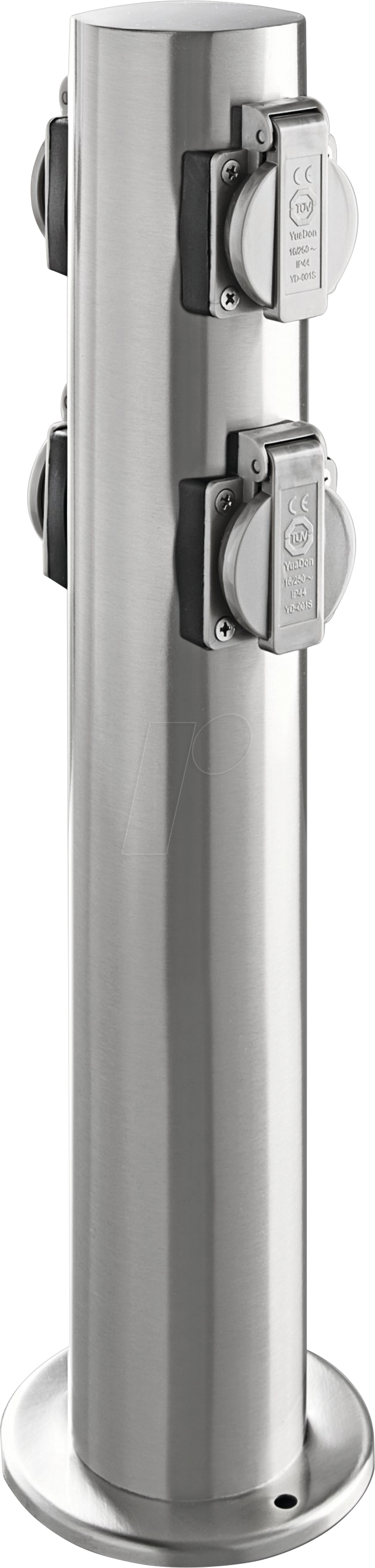 HEIT 35104 - Energieverteiler, 4-fach, Edelstahl von Heitronic