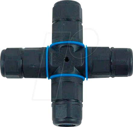 HEIT 45613 - Kabelverbindungsstück, Kreuz, IP68, 3-polig von Heitronic