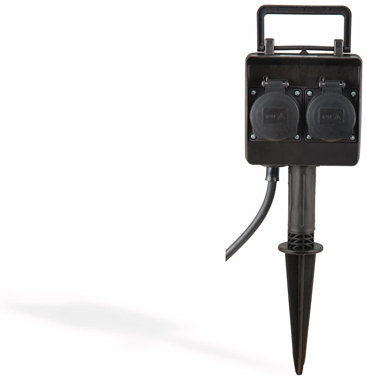 HEITRONIC Gartensteckdose 35465, 2-fach, Timer HEITRONIC Gartensteckdose 35465, 2-fach, Timer von Heitronic