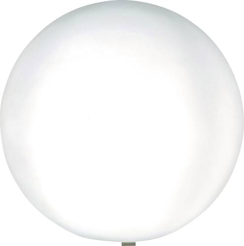 Heitronic 35951 Mundan Gartenleuchte Kugel LED, Energiesparlampe E27 11W Weiß von Heitronic