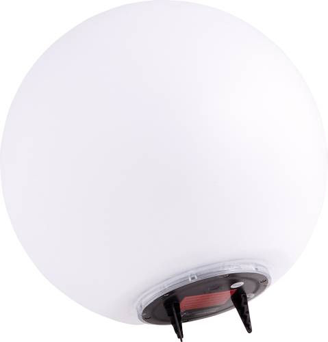 Heitronic Solar-Dekoleuchte Boule 35421 Kugel LED 0.2W Neutralweiß Weiß von Heitronic