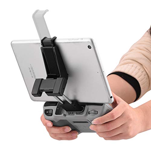 HeiyRC Verstellbare Tablet-Halterung für DJI Mini 2/Mini 3 Pro/Air 3/Air 2S/AIR 2/Mavic 3 Classic Drohnen-Fernbedienung, 7-10,5 Zoll Tablet-Clip-Ständer Halterung für iPad Mini/Air Zubehör von HeiyRC
