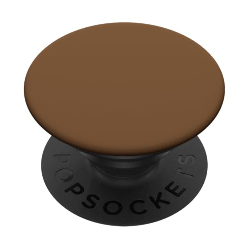 Braunes Design - Geschenkidee für Mädchen, Jungen, Frauen, Männer - Braun PopSockets Klebender PopGrip von Hejazi - Brown design - Gift idea