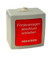 Hekatron HAT 03 HANDAUSLÖSETASTER AP-MONTAGE von Hekatron