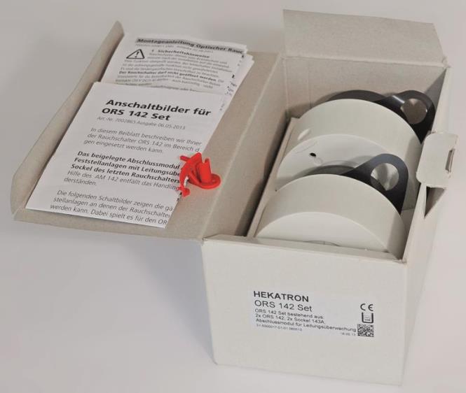 Hekatron Set Optischer ORS 142 SetRauchschalter 31-5000017-01-04 (31-5000017-01-04) von Hekatron