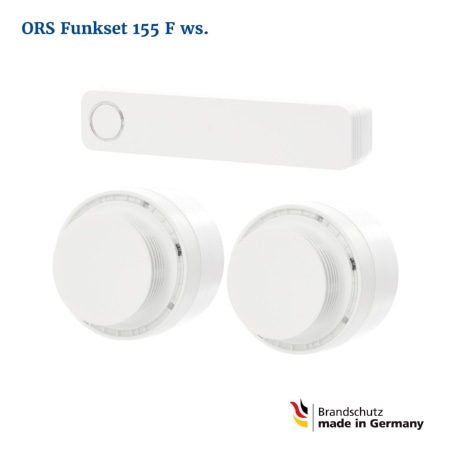 ORS Funkset 155 ws - Funk-Rauchschalter-Set ORS Funkset 155 ws - Funk-Rauchschalter-Set von Hekatron