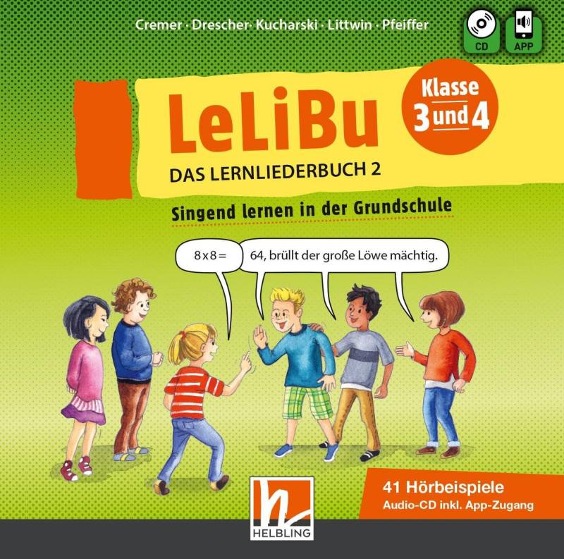 Helbling Verlag Hörspiel-CD LeLiBu 3/4 - Das Lernliederbuch 2 von Helbling Verlag