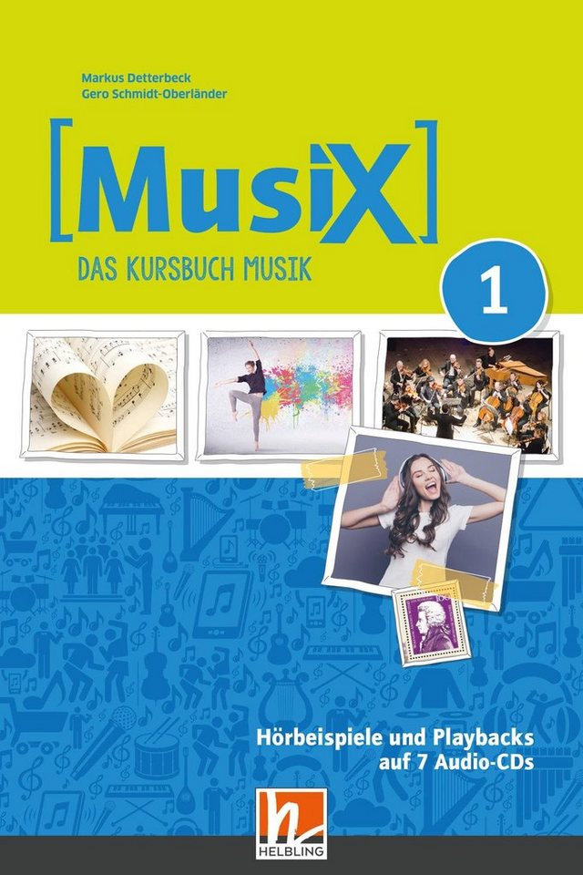 Helbling Verlag Hörspiel-CD MusiX 1 (Ausgabe ab 2019) Audio-Aufnahmen, 7 Audio-CD von Helbling Verlag