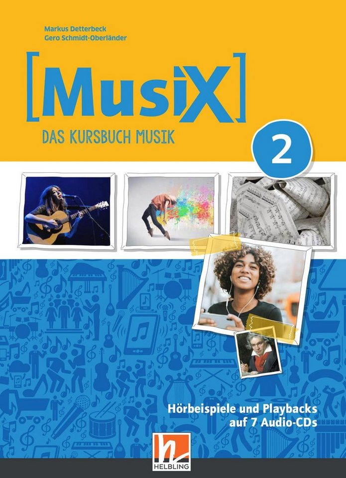 Helbling Verlag Hörspiel-CD MusiX 2 (Ausgabe ab 2019) Audio-Aufnahmen, 7 Audio-CDs von Helbling Verlag