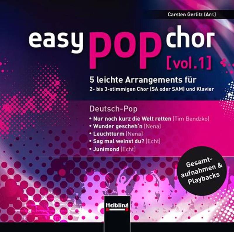 Helbling Verlag Hörspiel easy pop chor [vol. 1] - CD von Helbling Verlag