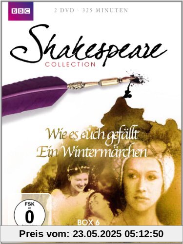 Shakespeare Collection 6 - Wie es euch gefällt/Ein Wintermärchen [2 DVDs] von Helen Mirren