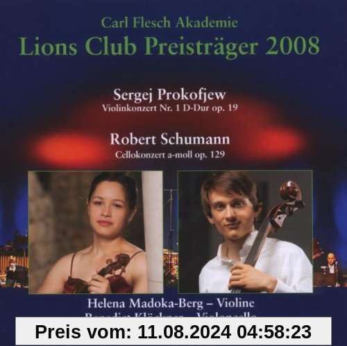 Carl Flesch Akademie-Lions Club Preisträger 2008 von Helena Madoka-Berg