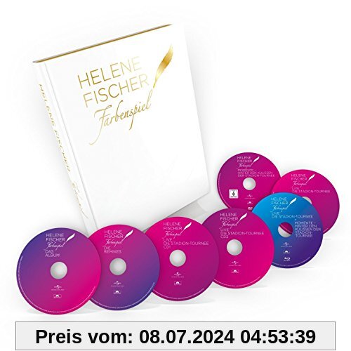 Farbenspiel - Die größten Momente 2013-15 (Ltd. Bildband+4CDs+2DVDs+Blu-ray) von Helene Fischer