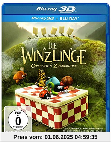 Die Winzlinge - Operation Zuckerdose (3D Blu-ray Disc + 2D Blu-ray) von Hélène Giraud
