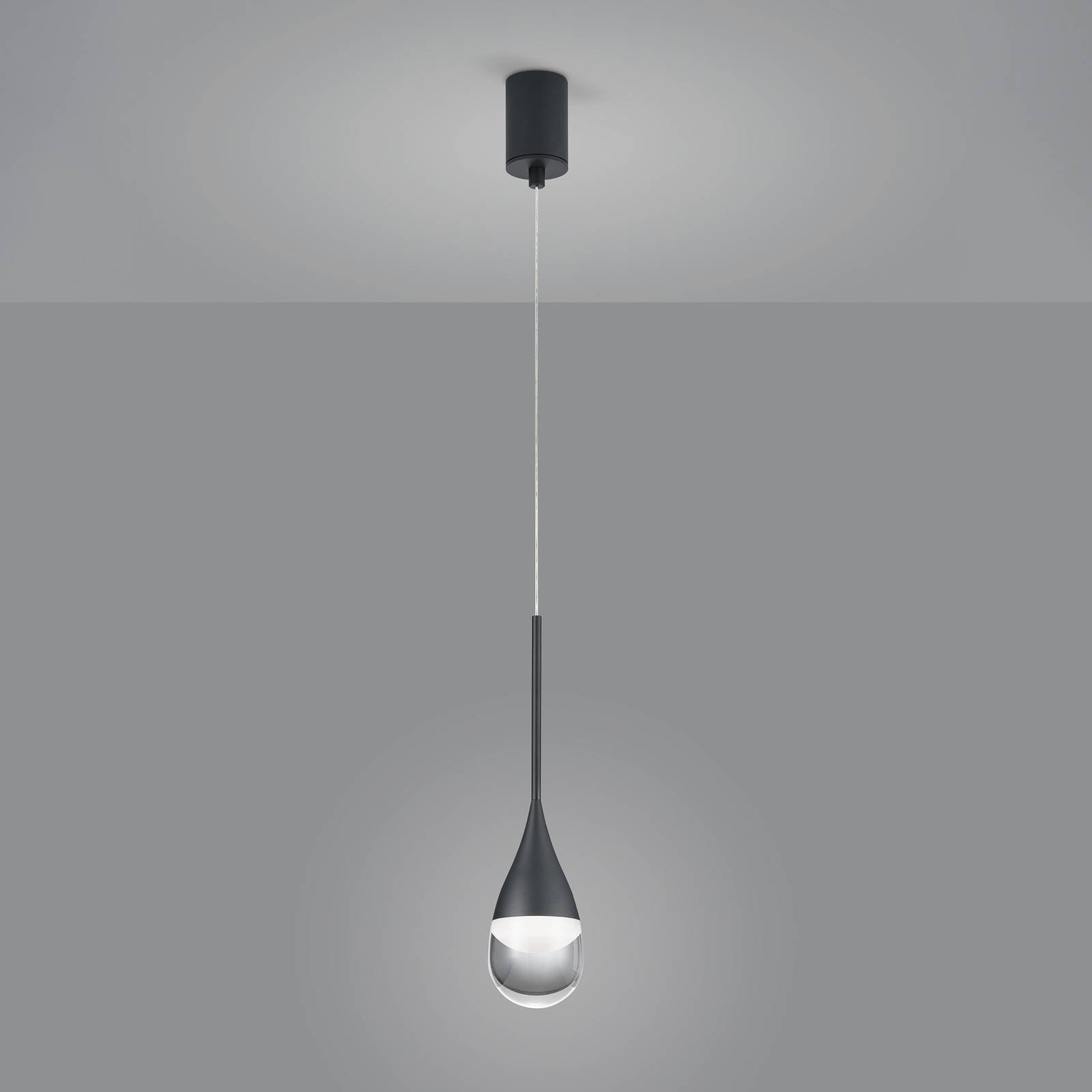 Helestra Deep LED-Hängeleuchte, matt schwarz Helestra Deep LED-Hängeleuchte, matt schwarz von Helestra